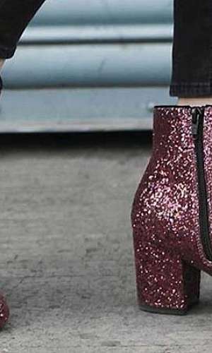 Glitter para customizar sapatos